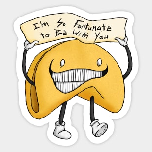 Fortune Cookie Sticker